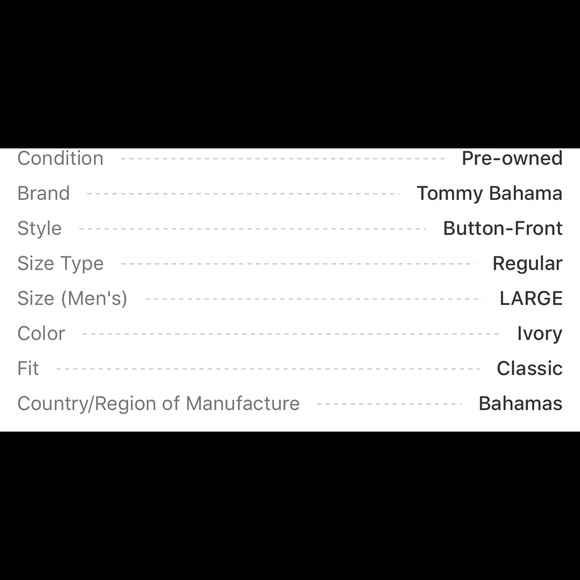 Embroidered TB •Silk Shirt•Bar None • Martini LG - Picture 4 of 4